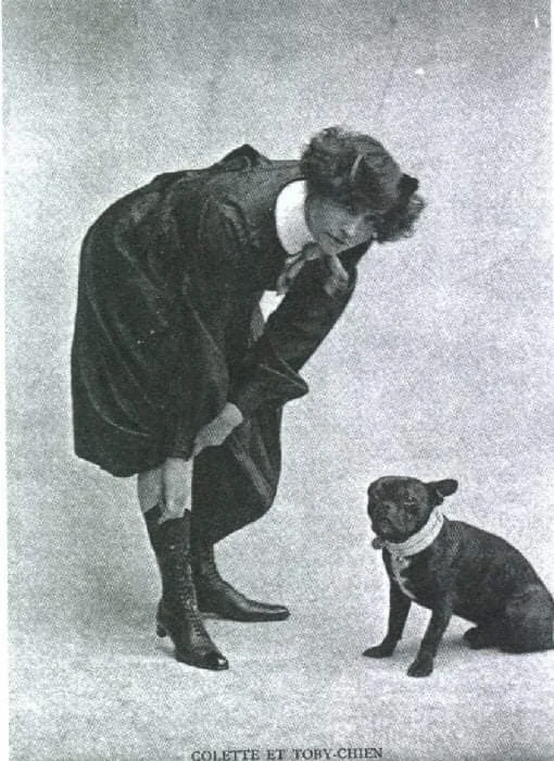Colette et Toby-Chien